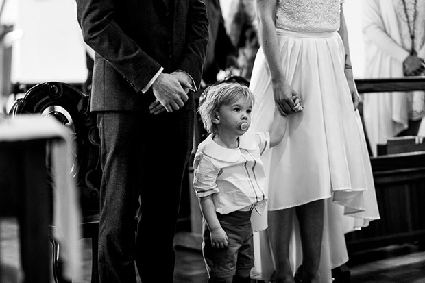 Chic minimalist wedding by Gareth McGaughey Photography // onefabday.com