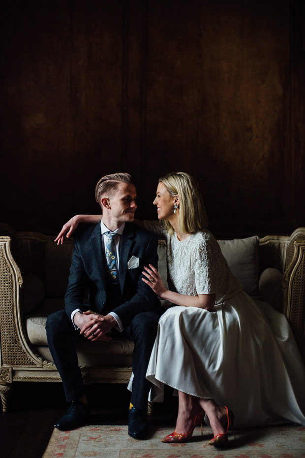 Chic minimalist wedding by Gareth McGaughey Photography // onefabday.com