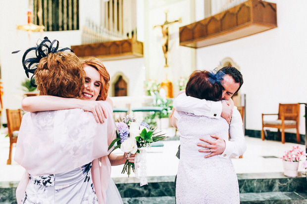 Beautiful Florida real wedding with a blue wedding dress | onefabday.com