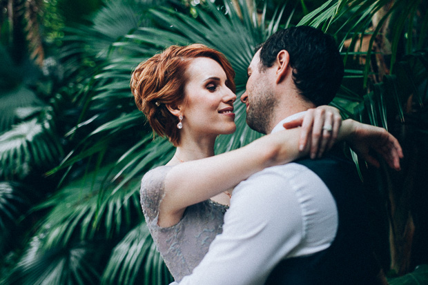 Beautiful Florida real wedding with a blue wedding dress | onefabday.com