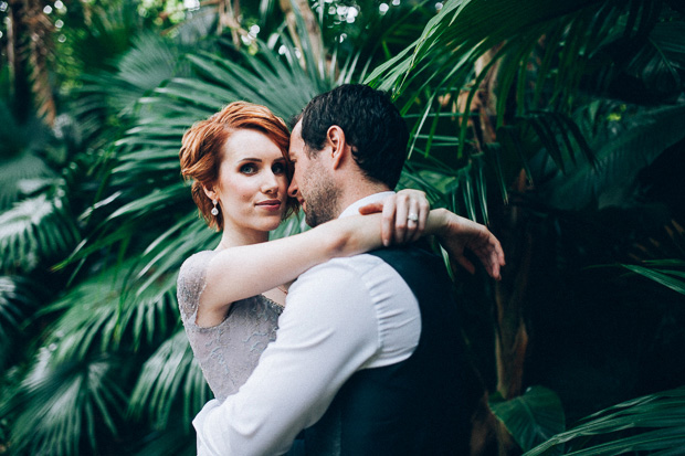 Beautiful Florida real wedding with a blue wedding dress | onefabday.com