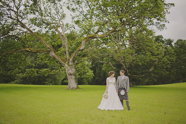 Pretty pastel marquee wedding by Grace Photography // onefabday.com