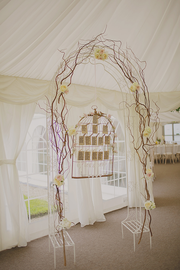 Pretty pastel marquee wedding by Grace Photography // onefabday.com