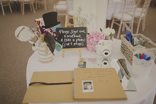 Pretty pastel marquee wedding by Grace Photography // onefabday.com