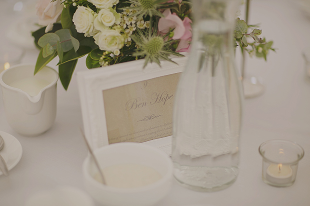 Pretty pastel marquee wedding by Grace Photography // onefabday.com