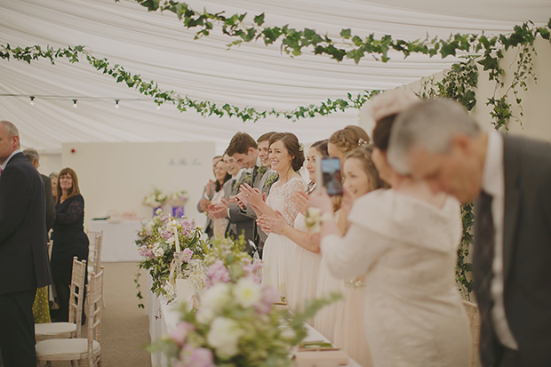 Pretty pastel marquee wedding by Grace Photography // onefabday.com