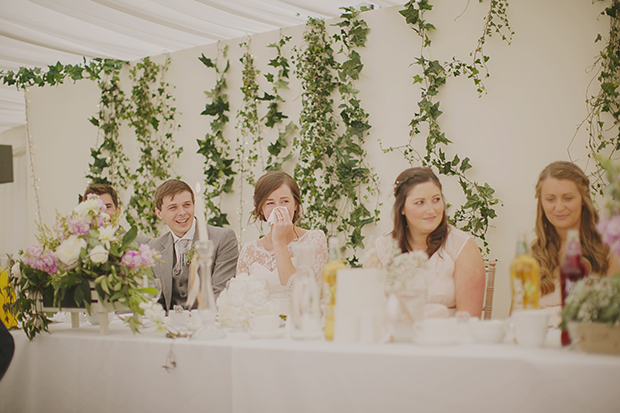 Pretty pastel marquee wedding by Grace Photography // onefabday.com