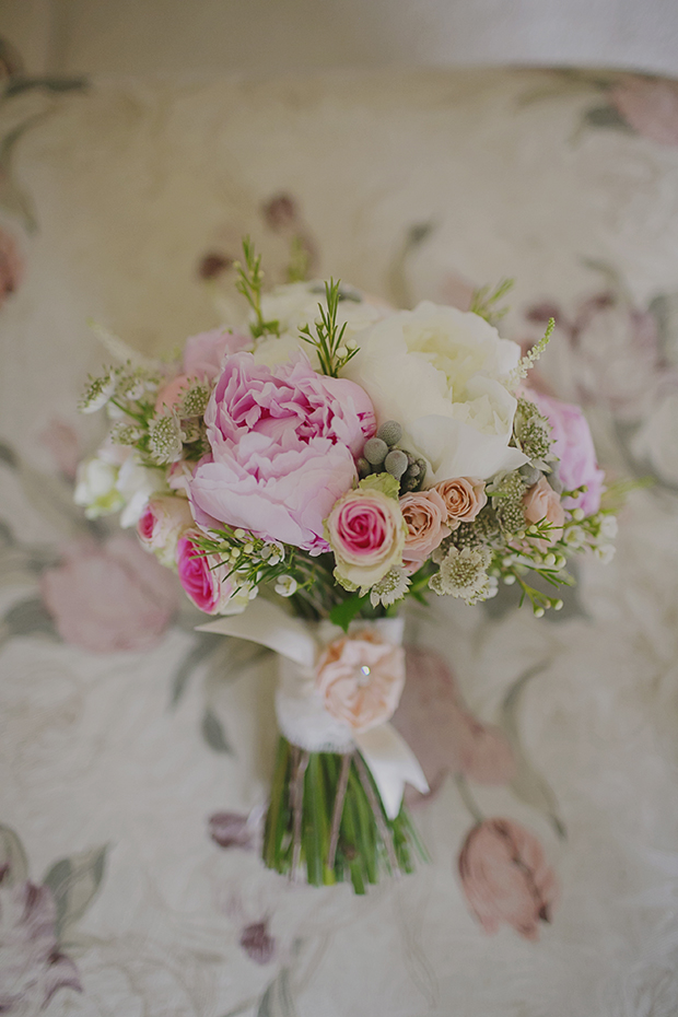 Pretty pastel marquee wedding by Grace Photography. Drenagh Estate wedding // onefabday.com