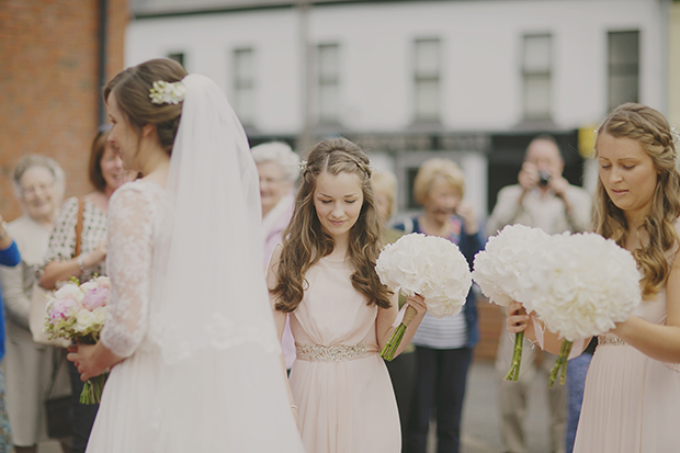 Pretty pastel marquee wedding by Grace Photography. Drenagh Estate wedding // onefabday.com