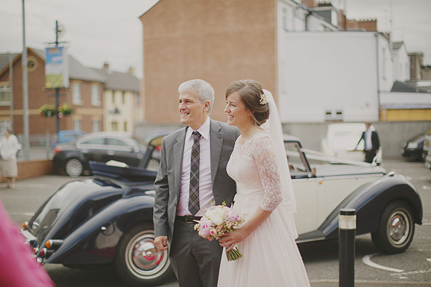 Pretty pastel marquee wedding by Grace Photography. Drenagh Estate wedding // onefabday.com