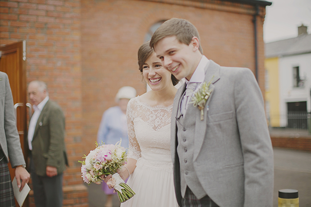 Pretty pastel marquee wedding by Grace Photography. Drenagh Estate wedding // onefabday.com