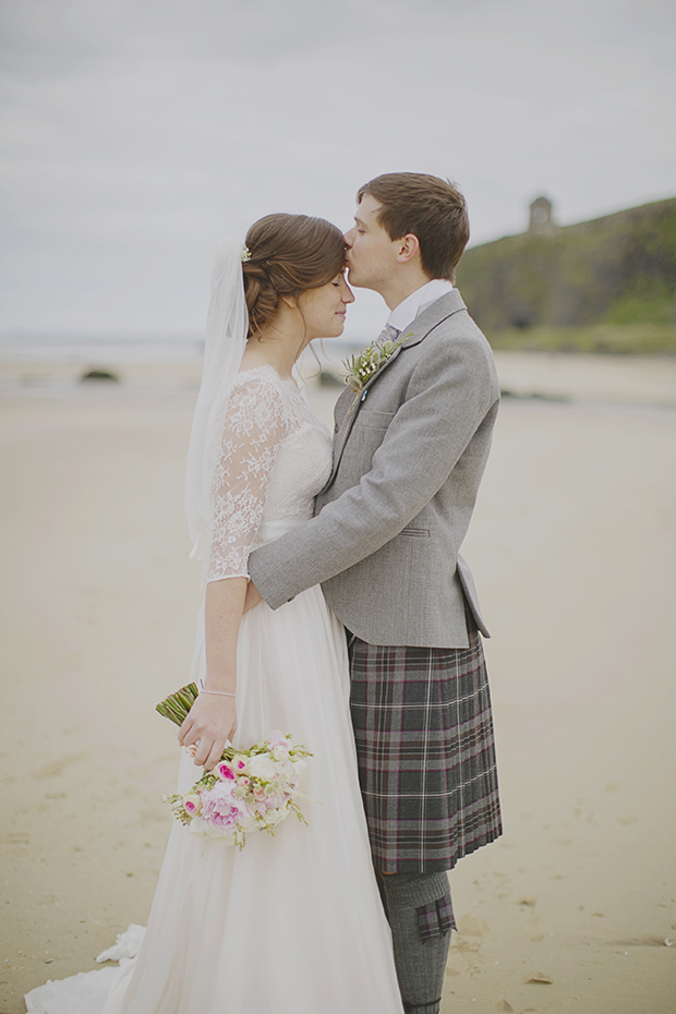 Pretty pastel marquee wedding by Grace Photography. Drenagh Estate wedding // onefabday.com