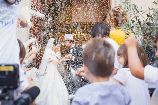 Santa Maria a Pigli Wedding by Immagine Photo // onefabday.com