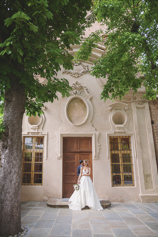 Pretty pink Italian romantic wedding ideas by Tiziana Gallo // onefabday.com