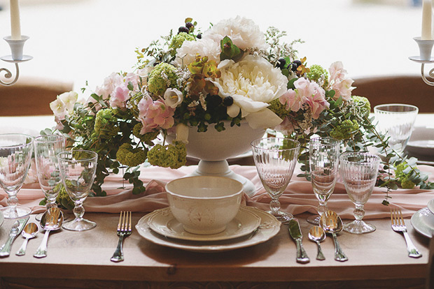 Pretty pink Italian wedding inspiration byTiziana Gallo // onefabday.com