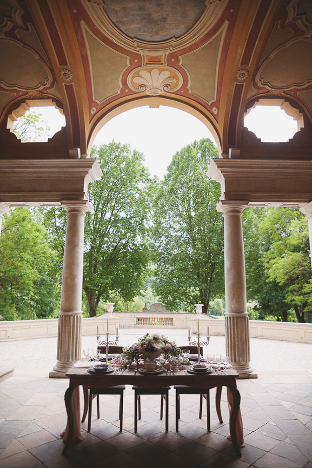 Pretty pink Italian wedding inspiration byTiziana Gallo // onefabday.com