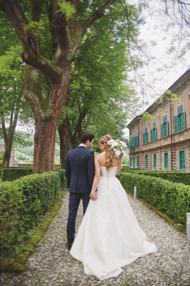 Pretty pink Italian wedding inspiration byTiziana Gallo // onefabday.com