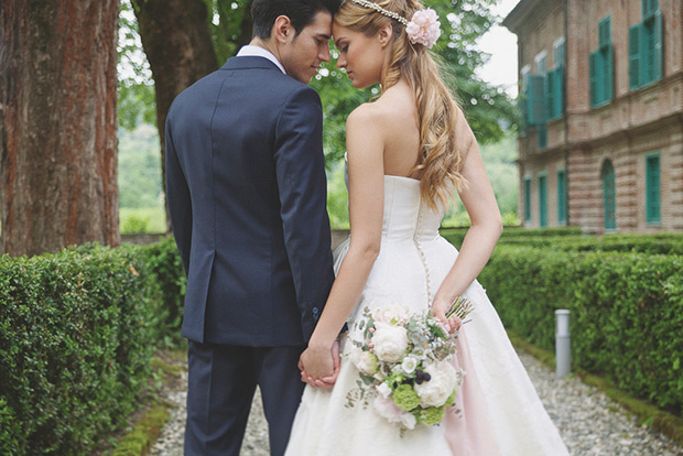 Pretty pink Italian wedding inspiration byTiziana Gallo // onefabday-com.go-vip.net