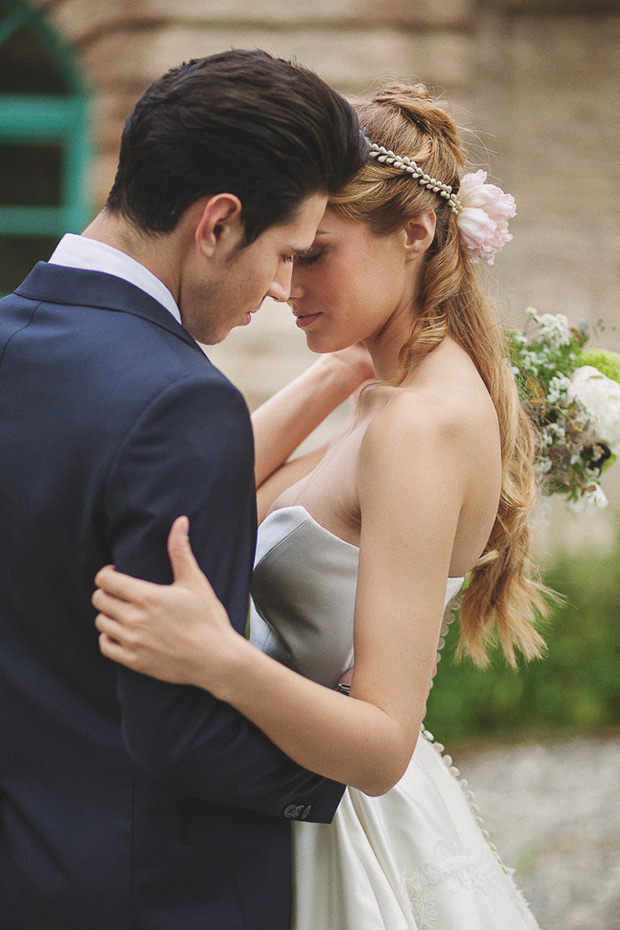 Pretty pink Italian wedding inspiration byTiziana Gallo // onefabday.com