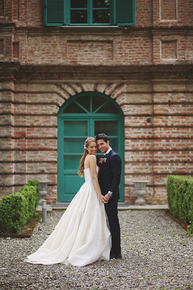 Pretty pink Italian wedding inspiration byTiziana Gallo // onefabday.com