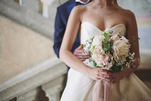 Pretty pink Italian wedding inspiration byTiziana Gallo // onefabday.com