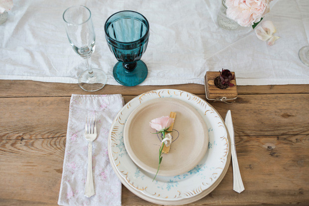 Beautiful shabby chic, boho inspired bridal shower by Jenny Quicksall Photography // onefabday.com