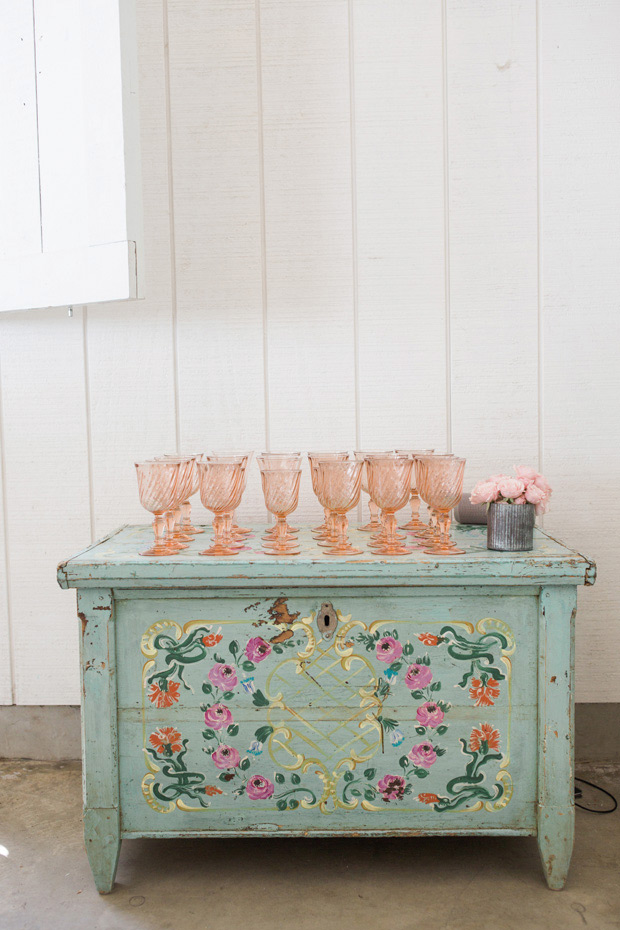 Beautiful shabby chic, boho inspired bridal shower by Jenny Quicksall Photography // onefabday.com