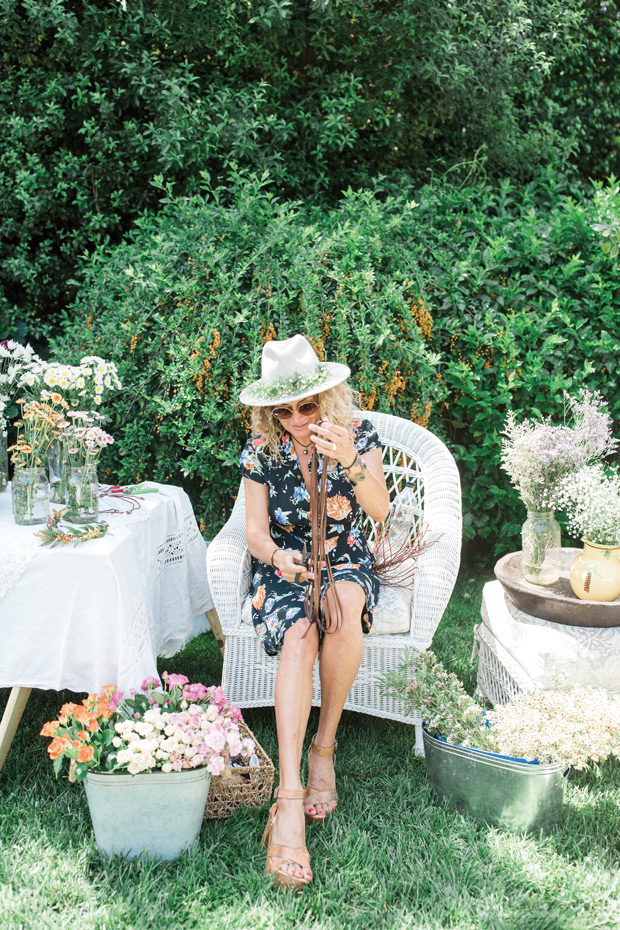 Beautiful shabby chic, boho inspired bridal shower by Jenny Quicksall Photography // onefabday.com