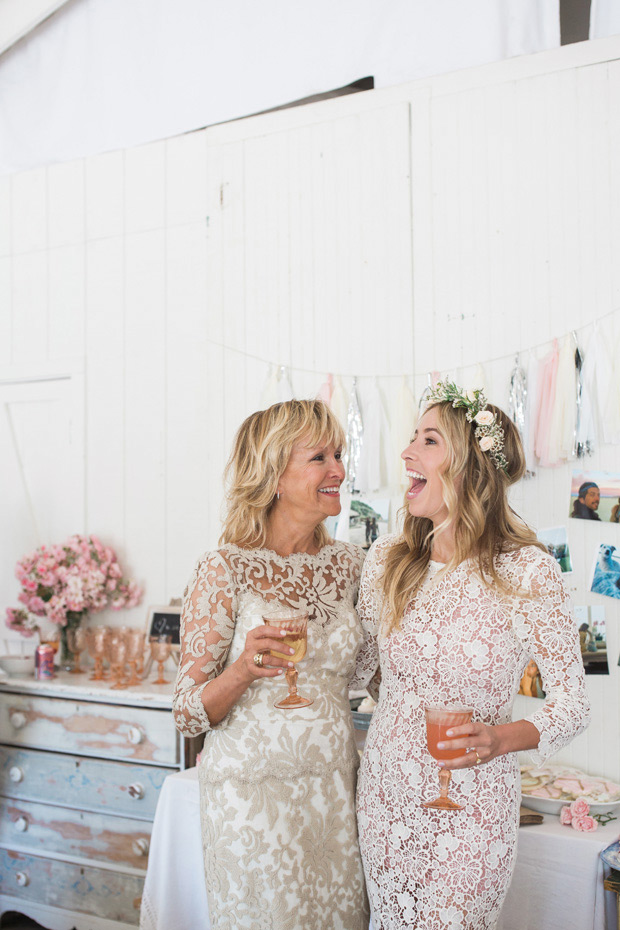 Beautiful shabby chic, boho inspired bridal shower by Jenny Quicksall Photography // onefabday.com