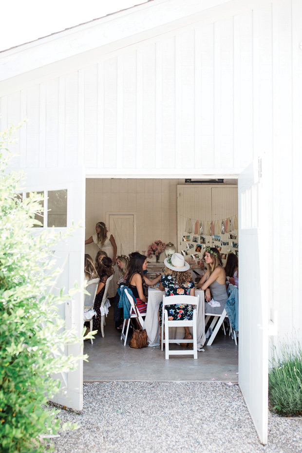 Beautiful shabby chic, boho inspired bridal shower by Jenny Quicksall Photography // onefabday.com