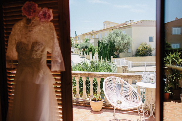 Pretty peony filled wedding at Canpoma Finca by White Cat Studio // onefabday.com