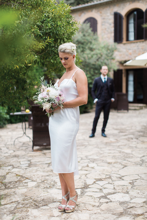 Pretty peony filled wedding at Canpoma Finca by White Cat Studio // onefabday.com