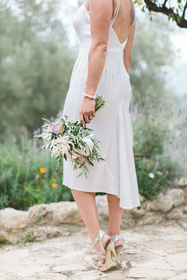 Pretty peony filled wedding at Canpoma Finca by White Cat Studio // onefabday.com