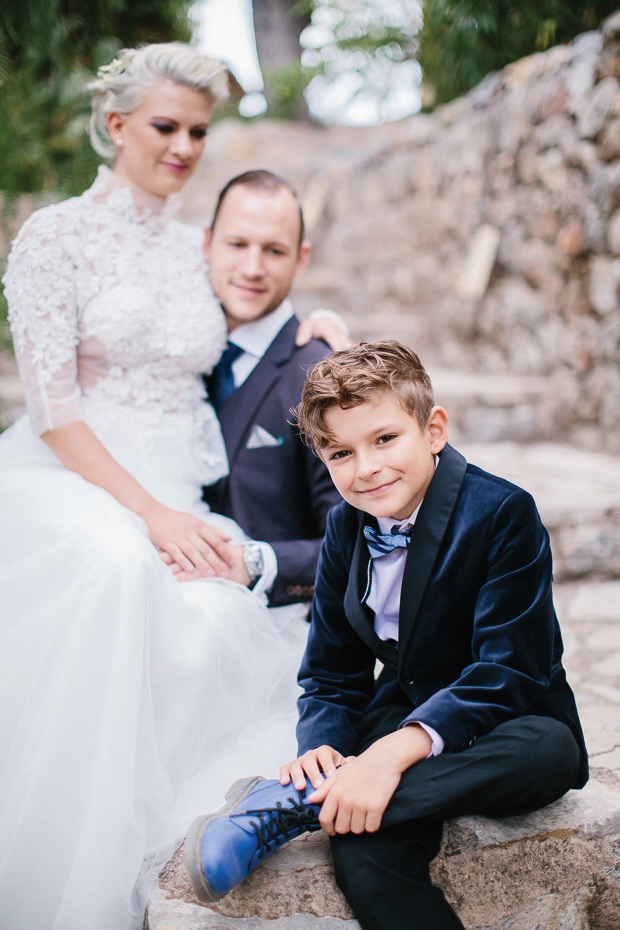 Pretty peony filled wedding at Canpoma Finca by White Cat Studio // onefabday.com