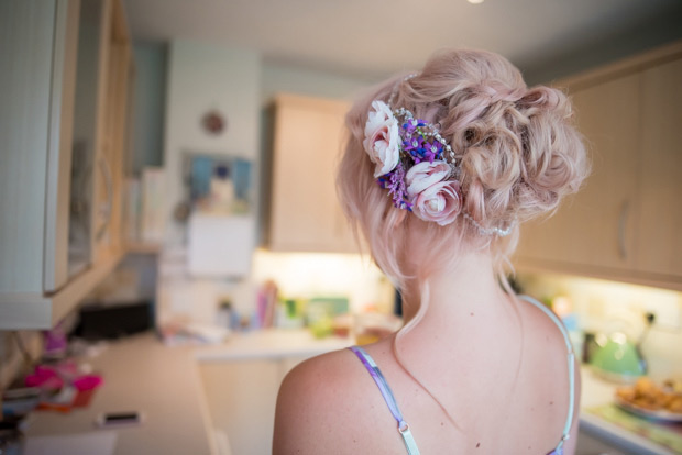 Pretty colourful floral wedding at Clock Barn by Mia Photography // onefabday.com