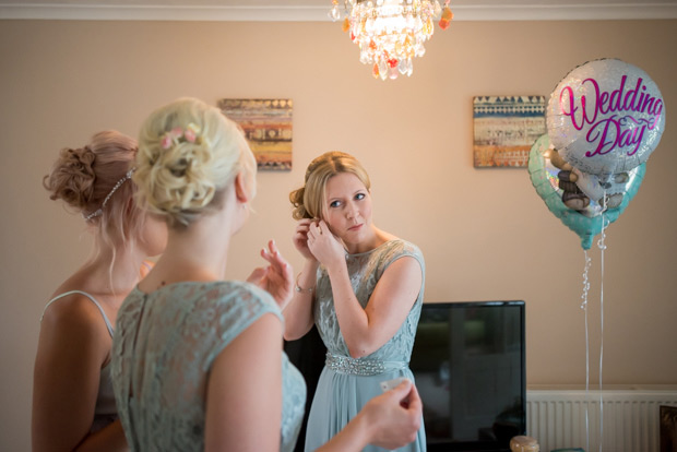 Pretty colourful floral wedding at Clock Barn by Mia Photography // onefabday.com