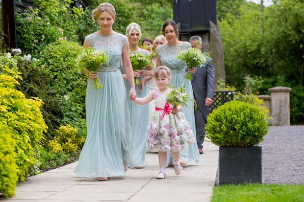 Pretty colourful floral wedding at Clock Barn by Mia Photography // onefabday.com