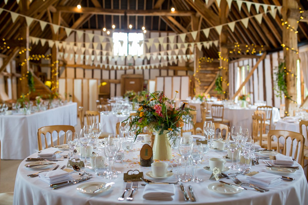 Pretty colourful floral wedding at Clock Barn by Mia Photography // onefabday.com