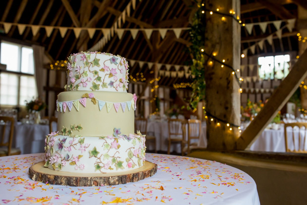 Pretty colourful floral wedding at Clock Barn by Mia Photography // onefabday.com