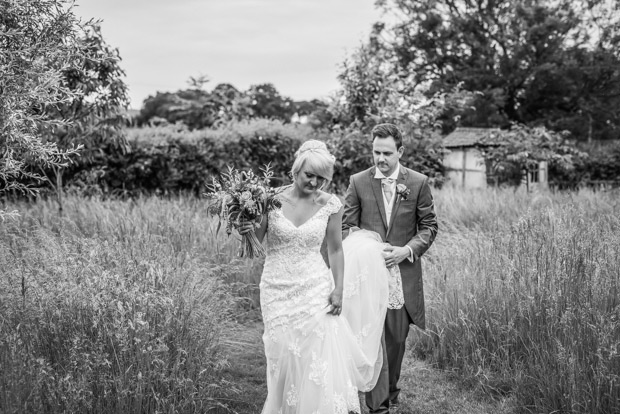 Pretty colourful floral wedding at Clock Barn by Mia Photography // onefabday.com