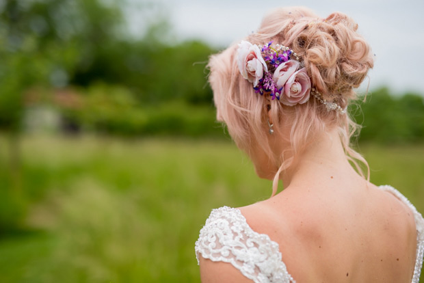 Pretty colourful floral wedding at Clock Barn by Mia Photography // onefabday.com