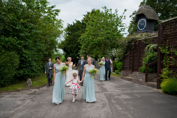 Pretty colourful floral wedding at Clock Barn by Mia Photography // onefabday.com