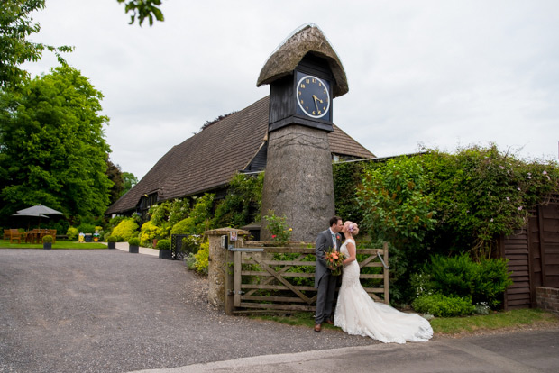 Pretty colourful floral wedding at Clock Barn by Mia Photography // onefabday.com