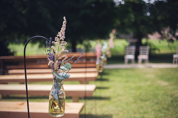 Boho Arthur's Barn Wedding by Lucy Nuzum Photography // onefabday.com