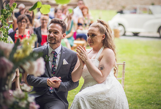 Boho Arthur's Barn Real Wedding by Lucy Nuzum Photography // onefabday.com