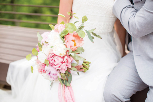 Pretty peach and lemon wedding by Hope Taylor Photography // onefabday.com