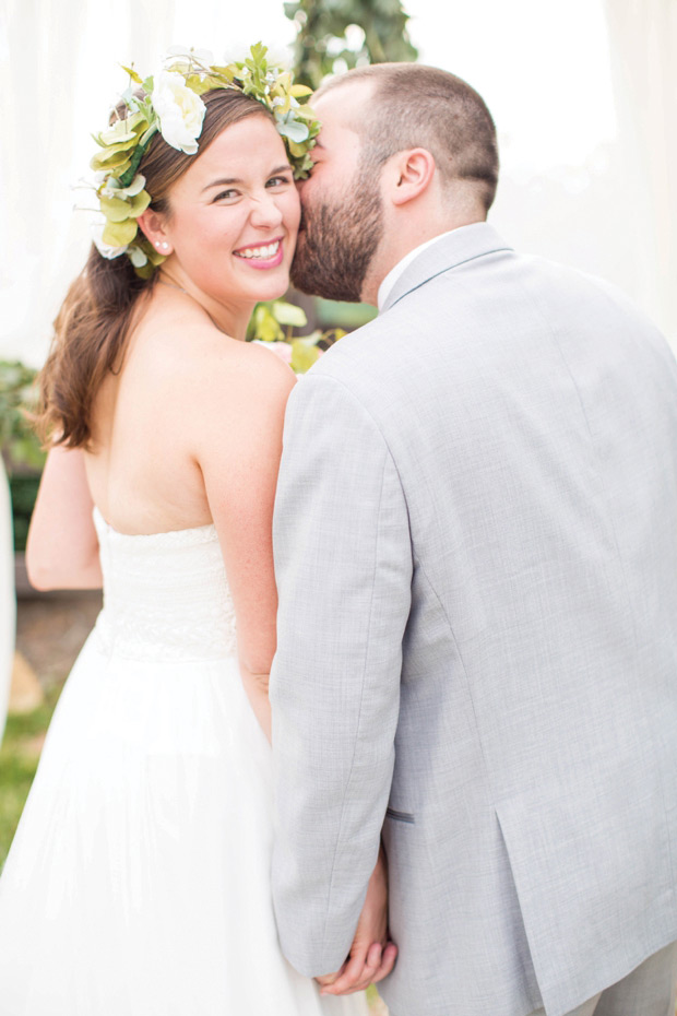 Pretty peach and lemon wedding by Hope Taylor Photography // onefabday.com