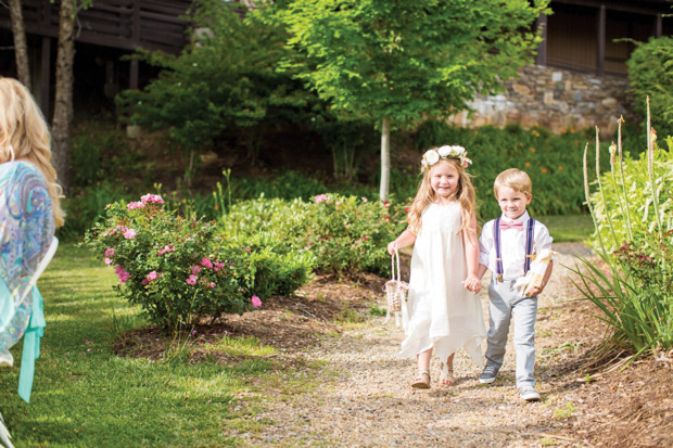 Pretty peach and lemon wedding by Hope Taylor Photography // onefabday.com