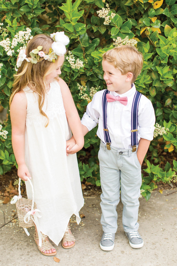 Pretty peach and lemon wedding by Hope Taylor Photography // onefabday.com