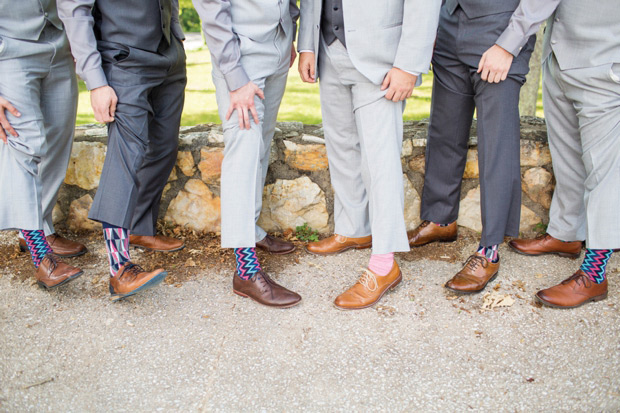 Pretty peach and lemon rustic wedding by Hope Taylor Photography // onefabday.com